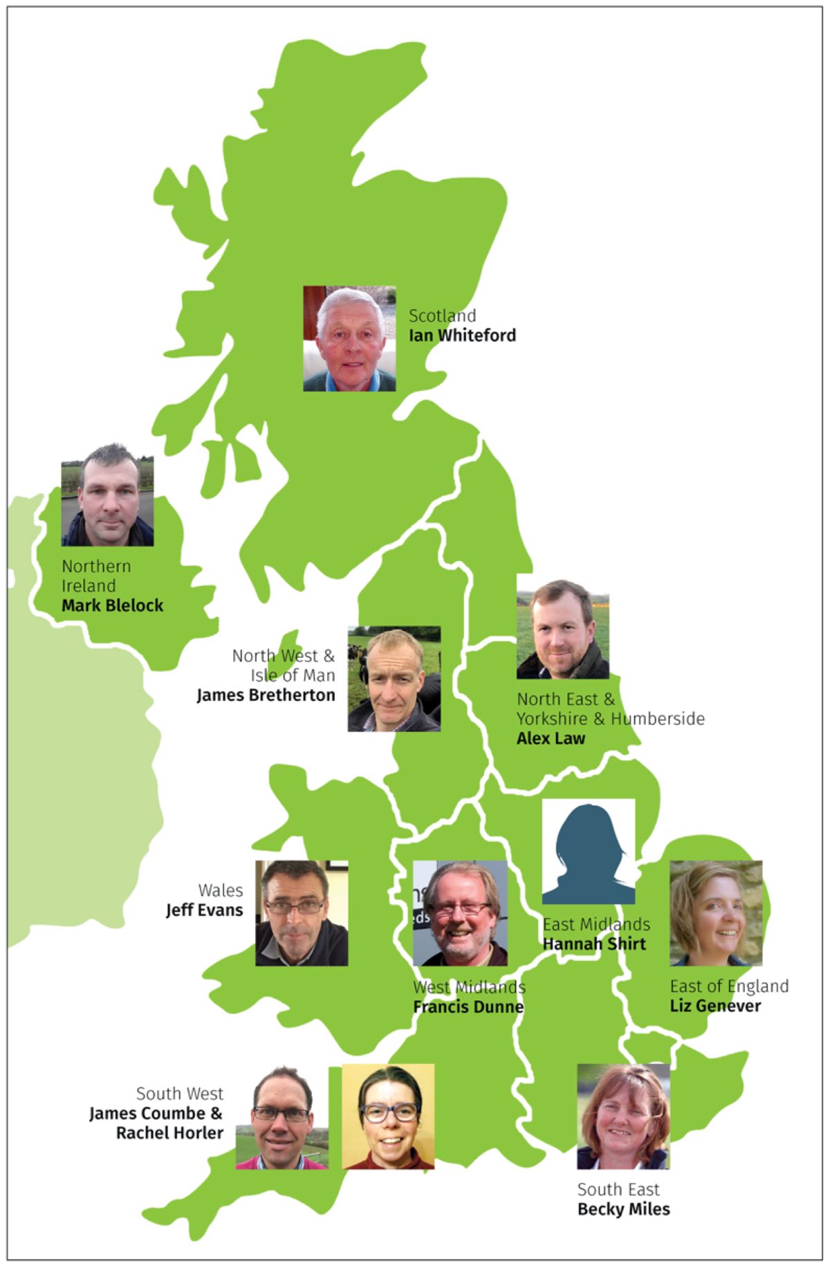 Local Society Region Map