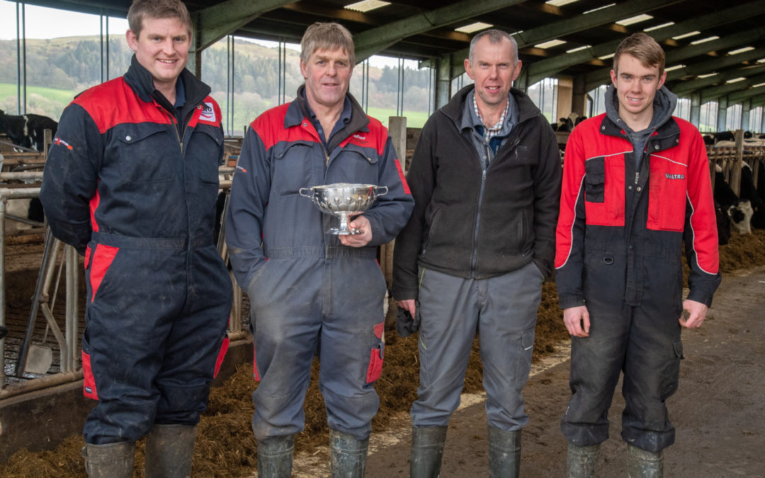 Silage competition winners in South West Scotland