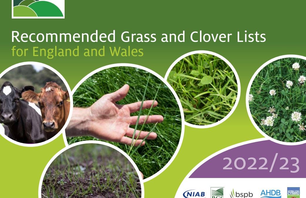 Recommended Grass and Clover Lists 2022-23